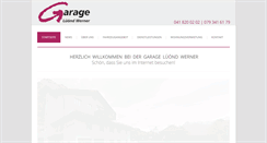Desktop Screenshot of garage-luond.ch